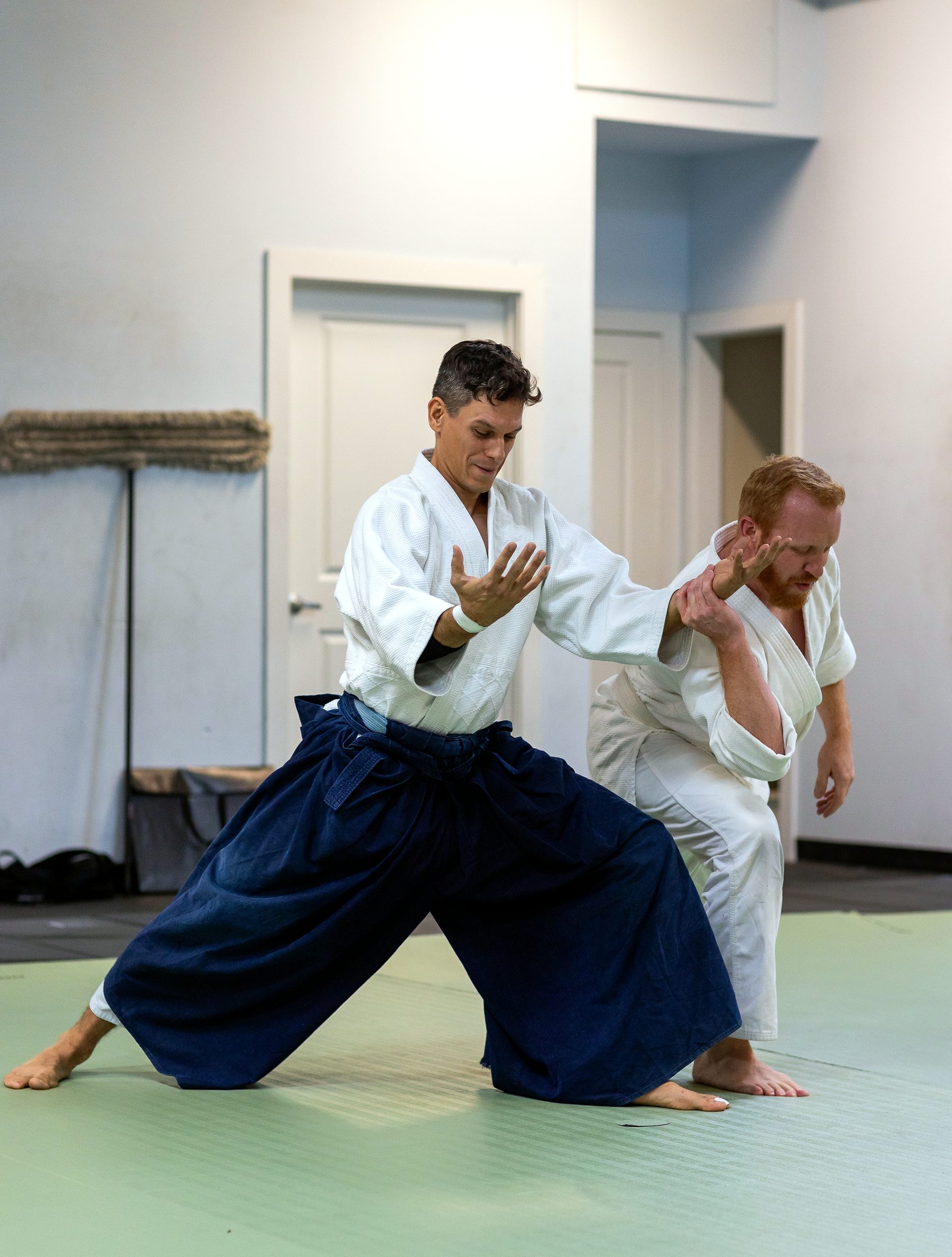 Aikido class