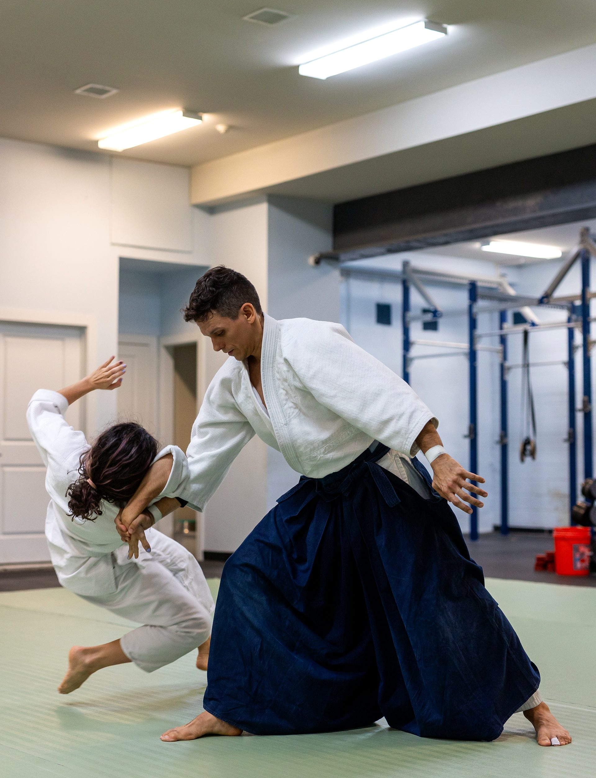 Aikido class